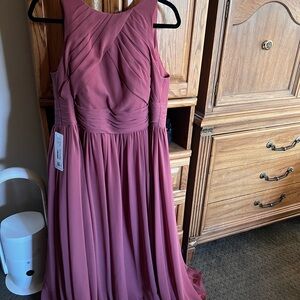 Azazie Desert Rose Bridesmaid Dress Never Worn
